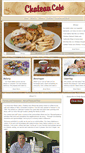 Mobile Screenshot of chateaucafe.com